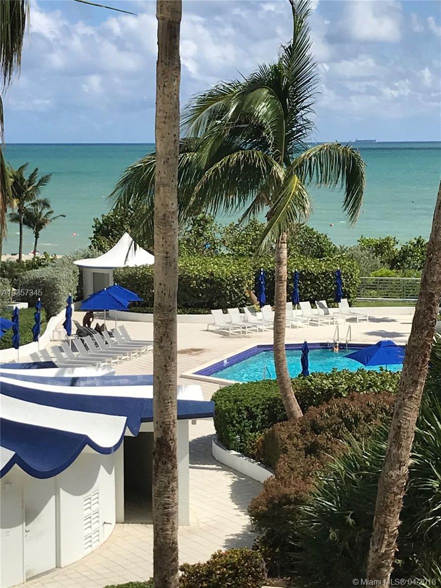 Seacoast 5151 is a totally renovated building located on "Millionaire's Row" with a wonderful Lifestyle... This nicely furnished 2/2 has a beautiful view of the ocean, pool deck and the tropical garden with wooden floors throughout. Available yearly $2600, low season $3500 High season $3800. Amenities include; valet, security, mini market, gym, billiard room, tiki bar, tropical pool deck and Jacuzzi. AC, basic cable, internet and wifi included.