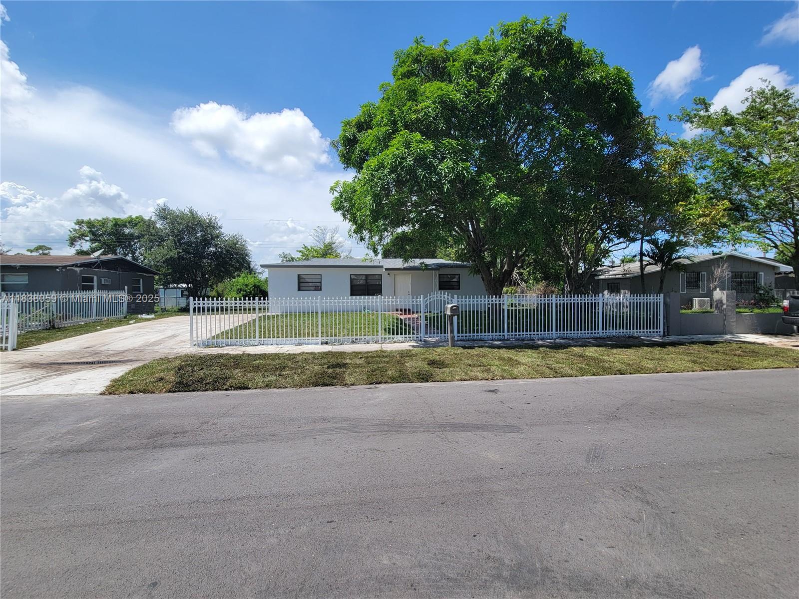 Completely remodeled 4 bedroom 2 bath home in Miami Gardens. Property features a 7500sqft lot, brand new roof, new driveway and impact windows.