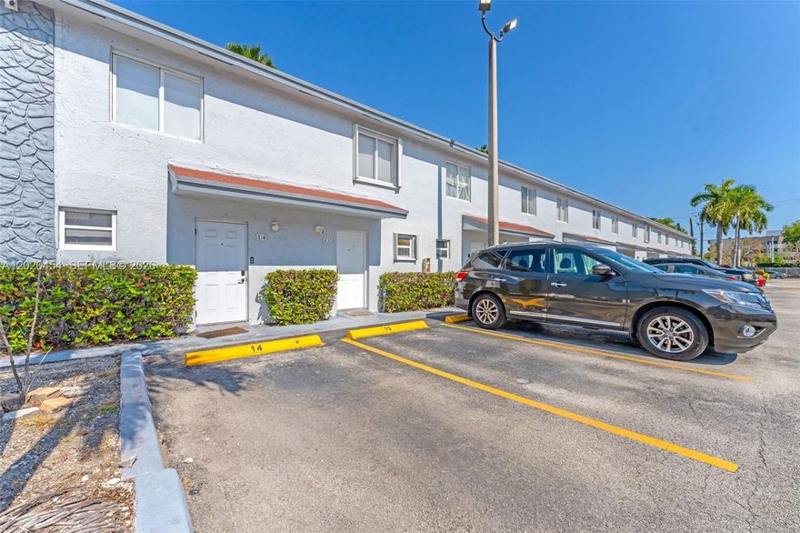 Beautifully maintained 2-bedroom, 1.5-bath unit conveniently located in the heart of Miami. Features include a modern updated kitchen, tile flooring throughout, in-unit washer and dryer, and a functional open layout with plenty of natural light. Assigned parking space located directly in front of the unit for added convenience. Centrally located near major highways, shopping, dining, and schools. Excellent opportunity for homeowners or investors alike. Showings are Wednesday-Thursday. Starting at 3pm Please use showing-assist.