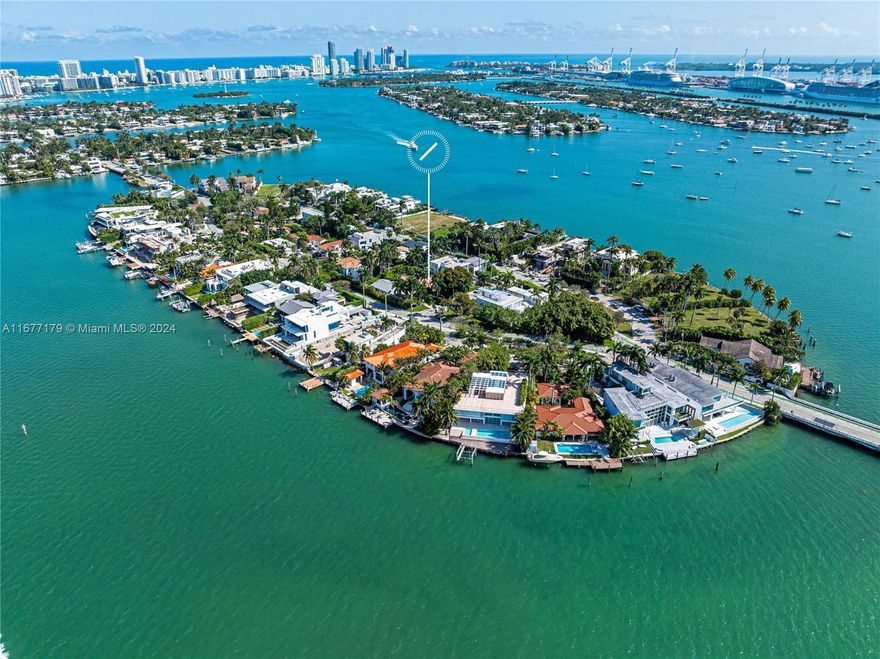 Best Priced Single Family Home on the Venetian Islands! Completely remodeled with high end European finishes. Split plan with primary suite on opposite side from 2 guest bedrooms plus an additional bedroom downstairs for live-in or office. High wood beam ceilings welcome, bright and airy with impact windows and doors. Glass patio doors allow for indoor/outdoor entertaining in private pool area with lush landscaping and turfed front and backyard. Numerous upgrades include all new AC, plumbing, electrical, tankless water heater, water filtration, electric vehicle charger and more. Storage room upstairs plus large attic for additional storage. Zoned for Miami Beach Schools!