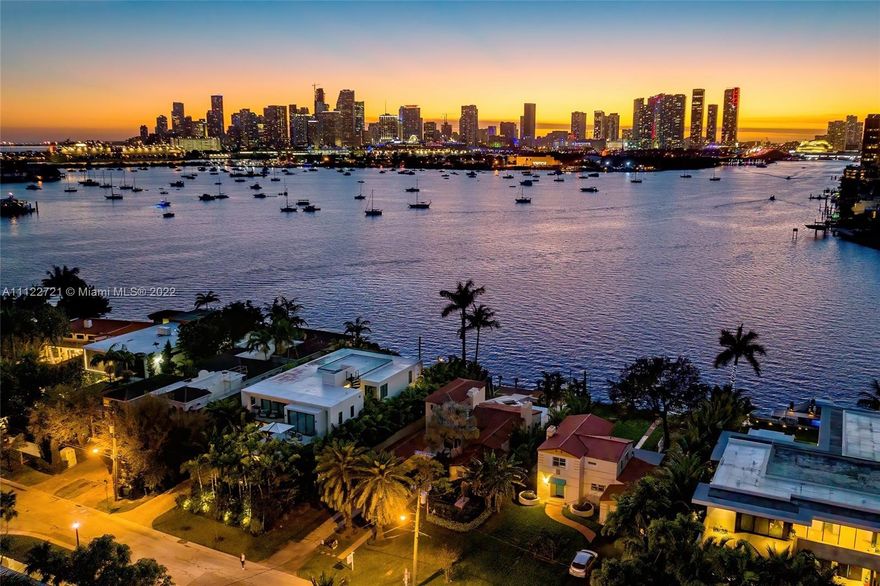 One of the last remaining Southwest facing lots on Venetian Islands. Incredible opportunity for an end user or developer as there are numerous comparable sales in the mid $20MM range. Save yourself 6-12 months as this sale includes approved and permitted plans designed by award winning BMA Architects and is ready to break ground. This home will be in a class of its own with one of the best Skyline Views Miami has to offer.