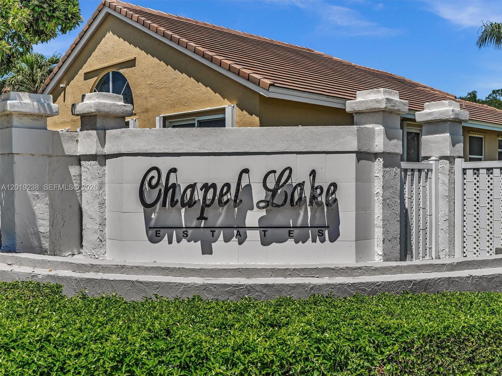 CHAPEL LAKE ESTATES - Residential