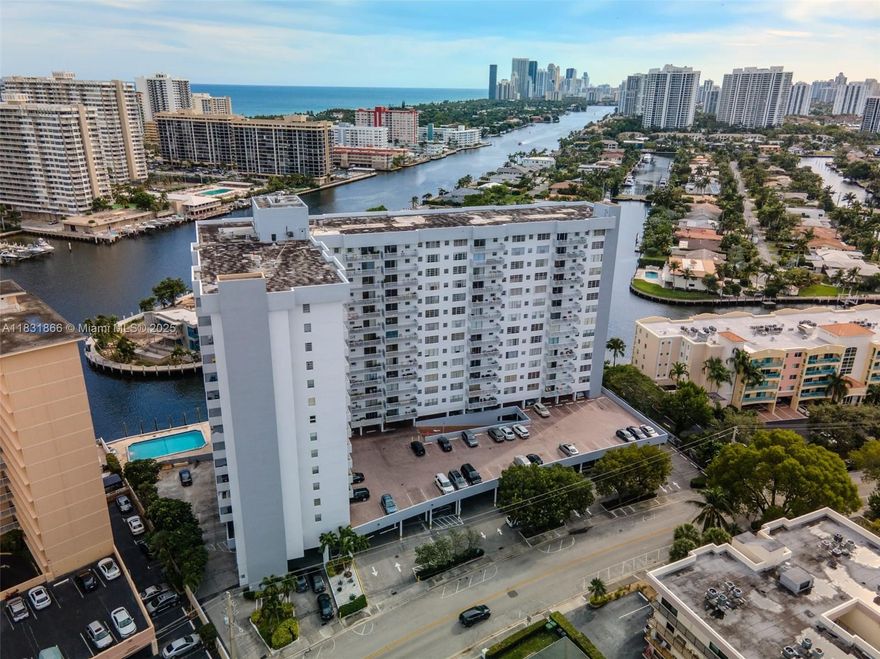 Beautifully renovated and fully furnished condo located in the heart of Hallandale Beach, just a short walk to the ocean. This spacious unit features hardwood flooring throughout, an open-concept living/dining area, and a large primary bedroom with ample closet space. The updated kitchen offers granite countertops, custom cabinetry, and matching backsplash. Both bathrooms are tastefully remodeled. Enjoy amenities including a boat dock, pool, assigned parking, and a storage unit. HOA includes water, sewer, internet, and basic cable. Close to fine dining, shopping, and entertainment. Move-in ready!