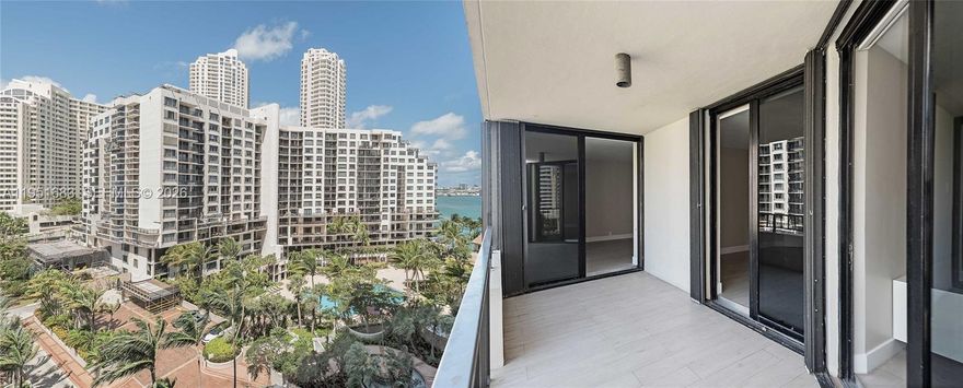 Experience luxury living in this 2 bedroom, 2 bathroom modern condo, nestled in the exclusive Brickell Key, Miami. Unfurnished. At over 1,400 Sq Ft and boasting panoramic views of the dazzling Miami skyline, this condo is a gem in the heart of the city. Amenities include 24-hour guard gate, concierge service, a pristine pool, fitness center, assigned covered parking, and a tennis court. Discover the vibrant sophistication of life in Miami!