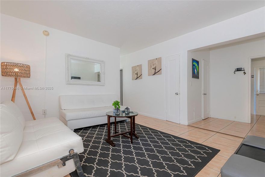 Charming & Remodeled 1-Bedroom Condo – Perfect for Living or Investing!
Discover this bright and spacious 1-bedroom, 1-bathroom unit in a peaceful, pet-friendly community. Fully remodeled and move-in ready, this condo comes with an assigned parking space and offers an unbeatable opportunity for both homeowners and investors. Currently tenant-occupied, with flexibility for vacancy if desired.
Enjoy a prime location within walking distance to Miami’s best beaches! The building features a brand-new roof and a convenient on-site laundry room. Don’t miss out on this incredible deal!