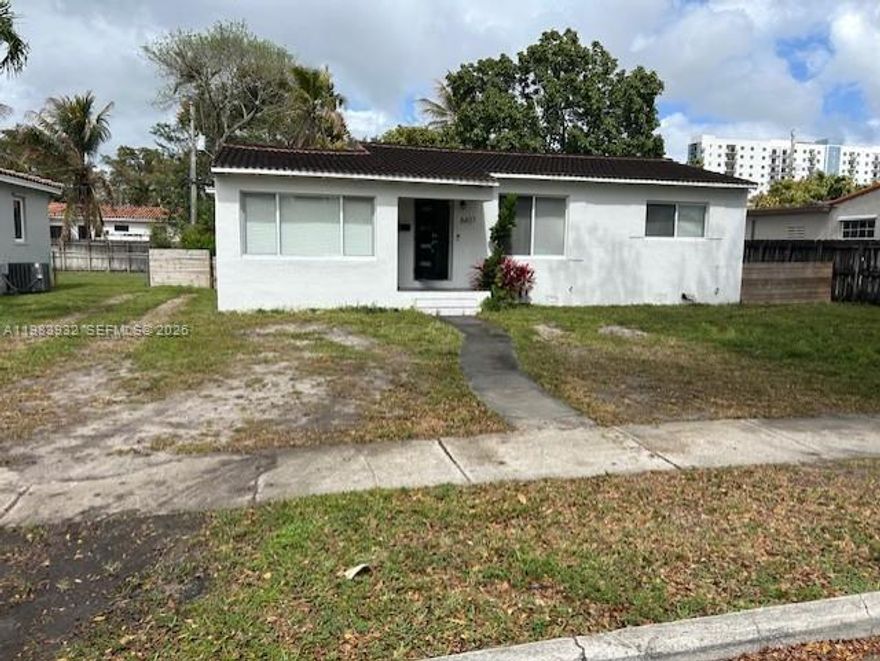 Fantastic opportunity to own this incredible piece of property with tons of potential, offering a beautiful backyard with adult fruit trees excellent to gather with family or friends, Enjoy the fantastic location close to major highways, shopping, dining, entertainment, schools, parks, hospital, just minutes to miami international airport. Too much to mention, don’t miss this opportunity and schedule your tour today!