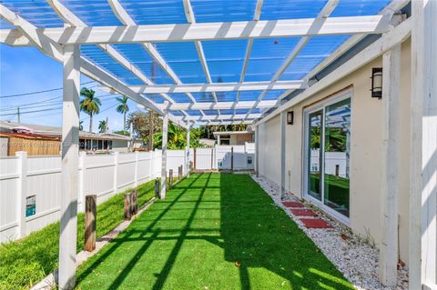 A home in Hallandale Beach