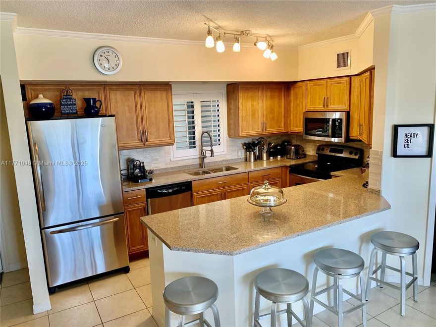 Discover the Florida lifestyle in the heart of Delray Beach at the St. Tropez community with this beautifully furnished condo. Located on the fifth and top floor, this residence offers two spacious master suites, an open-concept kitchen with granite countertops, and a convenient breakfast bar perfect for casual dining. The bright living and dining area opens to a charming balcony where you can unwind while taking in peaceful lake views and cool breezes. Minimum rental period of three months. NOT AVAILABLE FROM JANUARY 2026-MARCH 2026
St. Tropez offers a community pool for residents to enjoy. Ideally situated just minutes from the beach and the vibrant shops and restaurants of Atlantic Avenue.