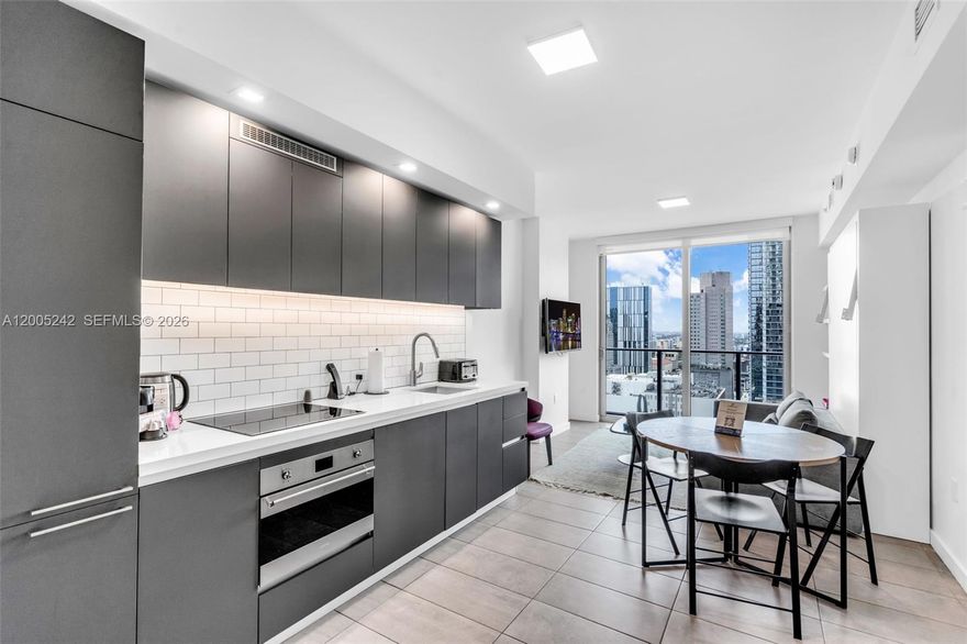 Turnkey 1-bedroom, 1-bath residence at YOTELPAD Miami in the heart of Downtown Miami. Fully furnished and equipped, this modern unit is ideal for investors or end-users seeking flexibility and style. Enjoy a sleek open layout with floor-to-ceiling windows, contemporary finishes, and smart design throughout.
Located in a highly desirable, Airbnb-friendly building, offering short-term rental flexibility with no minimum rental restrictions—perfect for maximizing income potential. Residents and guests enjoy resort-style amenities including pool, fitness center, co-working spaces, on-site dining, and 24-hour front desk service.
Prime location just steps from Bayside Marketplace, Kaseya Center, Brickell, and the Metromover—providing easy access to shopping, dining, entertainment, and transportation.
A rare opportunity to own a high-performing short-term rental in one of Miami’s fastest-growing areas.