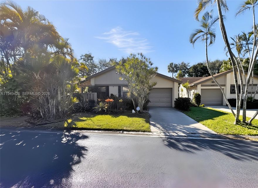 Located in a 55+ community, this lovely home is full of character and offers spacious living areas designed for comfortable everyday living. Enjoy the screened entry and a beautiful screened patio—perfect for relaxing and taking in the Florida breeze. The home features a nicely appointed primary en-suite bathroom with a walk-in shower, an eat-in kitchen, and a one-car garage for added convenience. Accordion shutters provide hurricane protection and peace of mind.