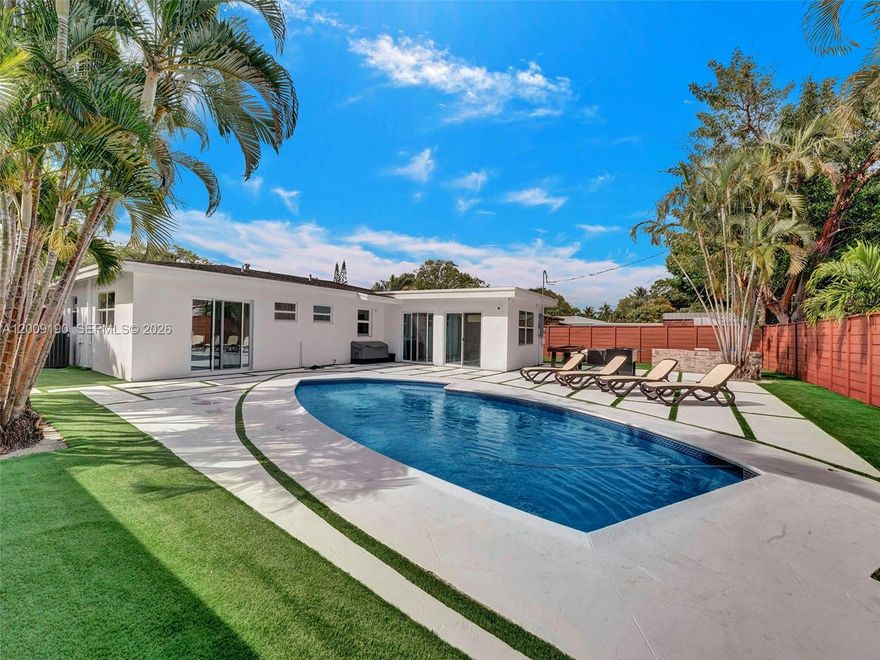 Discover effortless luxury in this beautifully maintained move-in ready residence nestled in a quiet and desirable Fort Lauderdale neighborhood. This elegant home offers 4 bedrooms and 2 bathrooms, thoughtfully designed to provide comfort, style, and seamless everyday living.

Bright, open interiors and spacious living areas create a warm yet refined atmosphere, while well-appointed bedrooms offer both privacy and flexibility. The home flows beautifully into a stunning private outdoor retreat featuring a gorgeous pool, perfect for relaxing, entertaining, and enjoying the South Florida lifestyle year-round.

Ideal for anyone seeking a private oasis with modern comfort and outdoor living.

Conveniently located just minutes from Downtown Fort Lauderdale, beaches, shopping, dining, and major highways.

Move-in ready and truly exceptional.