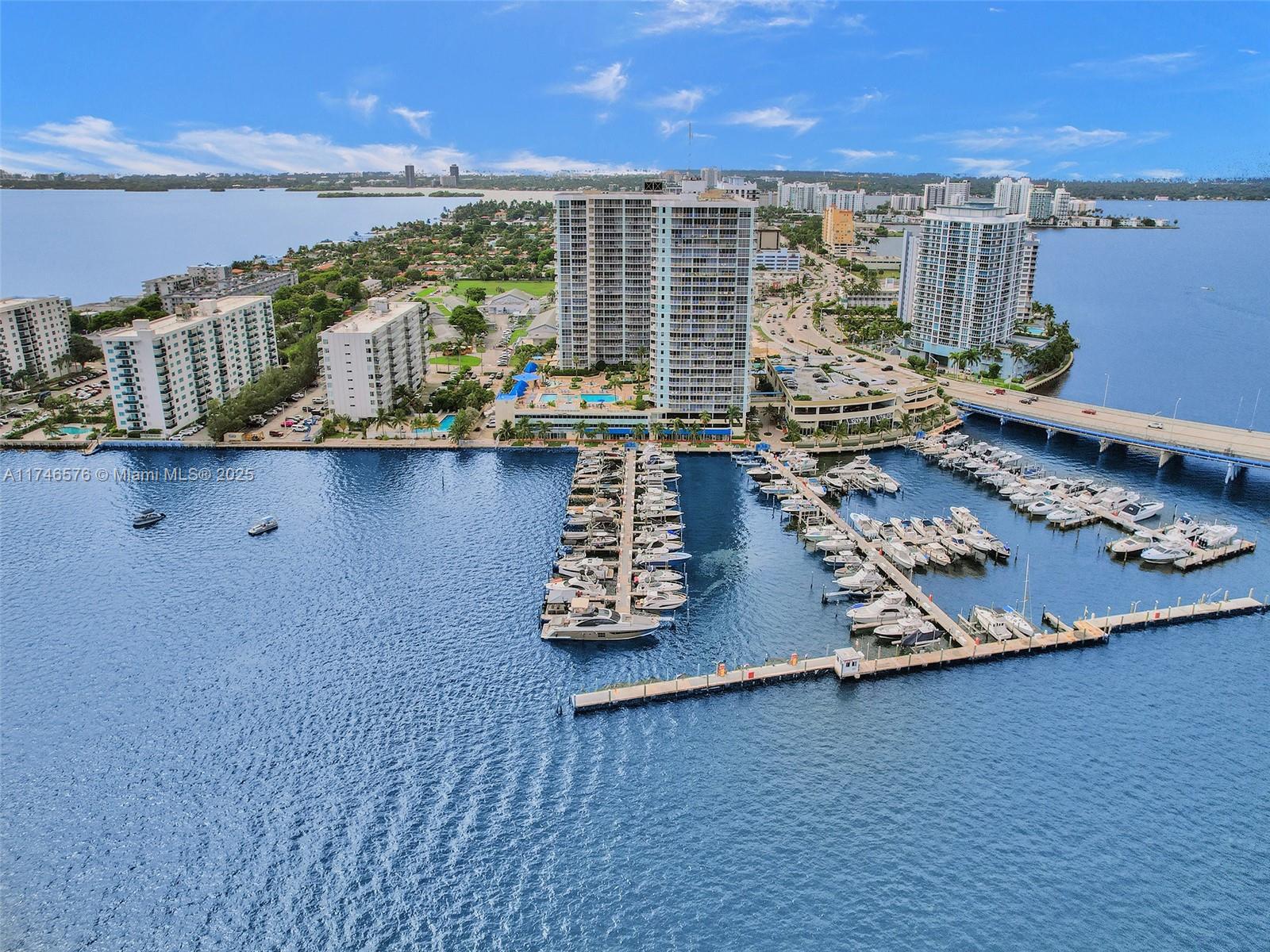 Great investment opportunity to own a commercial space 1030sqft with beautiful views of the Bay at Grandview Palace Condo in North Bay Village. Just below A High rise building with 625 apartments and other apartment buildings around, lots of exposure to foot traffic. Located few minutes from Miami Beach, near Collins Ave and 71th Street. With easy access to transportation and a dynamic surrounding community, this multifaceted space is ideal for serving a diverse clientele. Unit with central A/C and private bath. Association includes water, security, cleaning and maintenance of social areas.