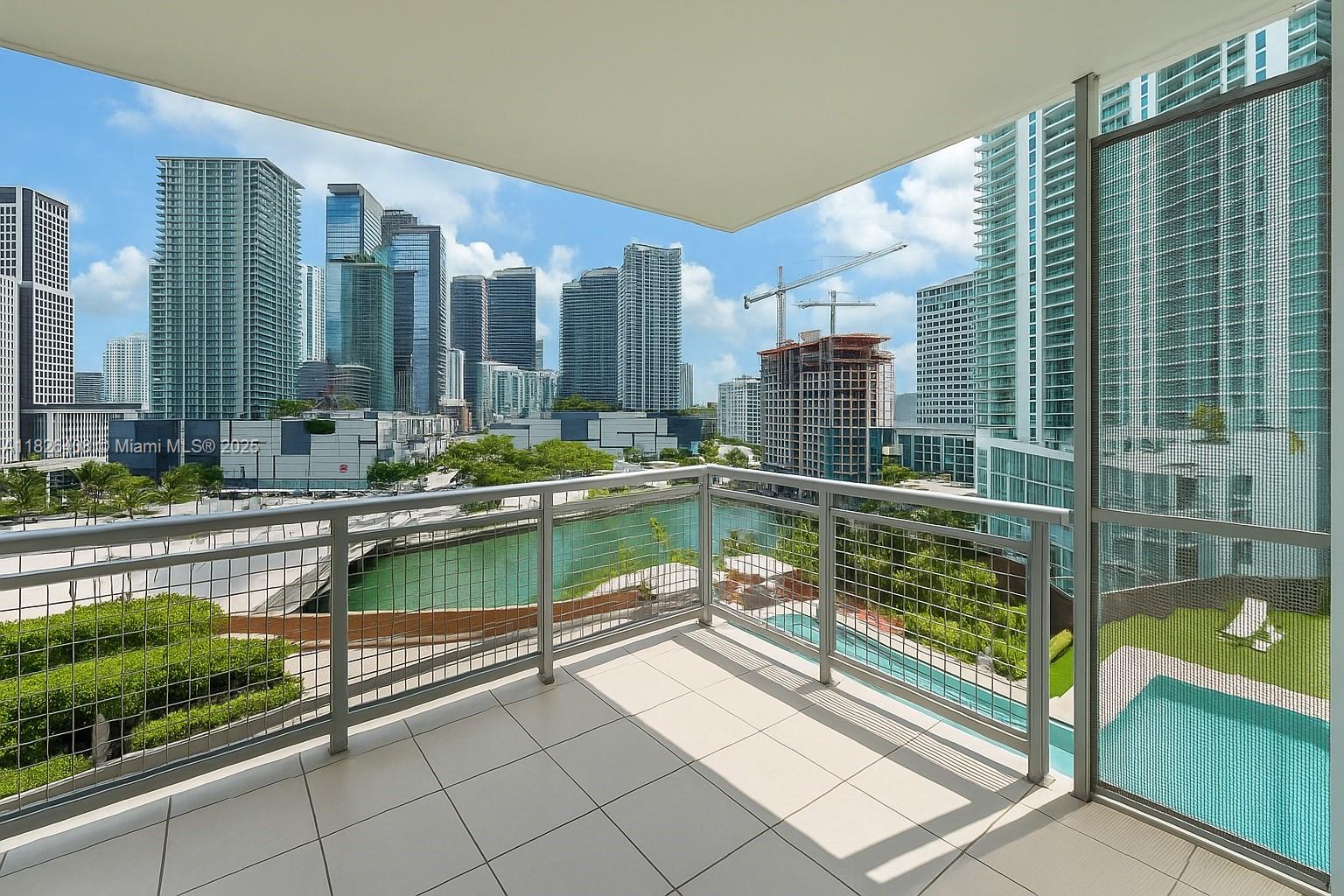 Experience modern city living at its finest in this bright and spacious 2-bedroom + den, 2-bath unit at The Wind Condo, located in the heart of Downtown Miami. This residence features spectacular views of the Miami River, floor-to-ceiling windows, and a functional layout with an open-concept second bedroom—perfect for a home office, guest space, or creative studio. Enjoy the convenience of brand-new appliances, including a washer/dryer, refrigerator, dishwasher, and more. The den provides added flexibility for work or relaxation. Full-service building with top-notch amenities, just steps from Brickell City Centre, dining, shopping, and MetroMover. Urban lifestyle meets waterfront tranquility.