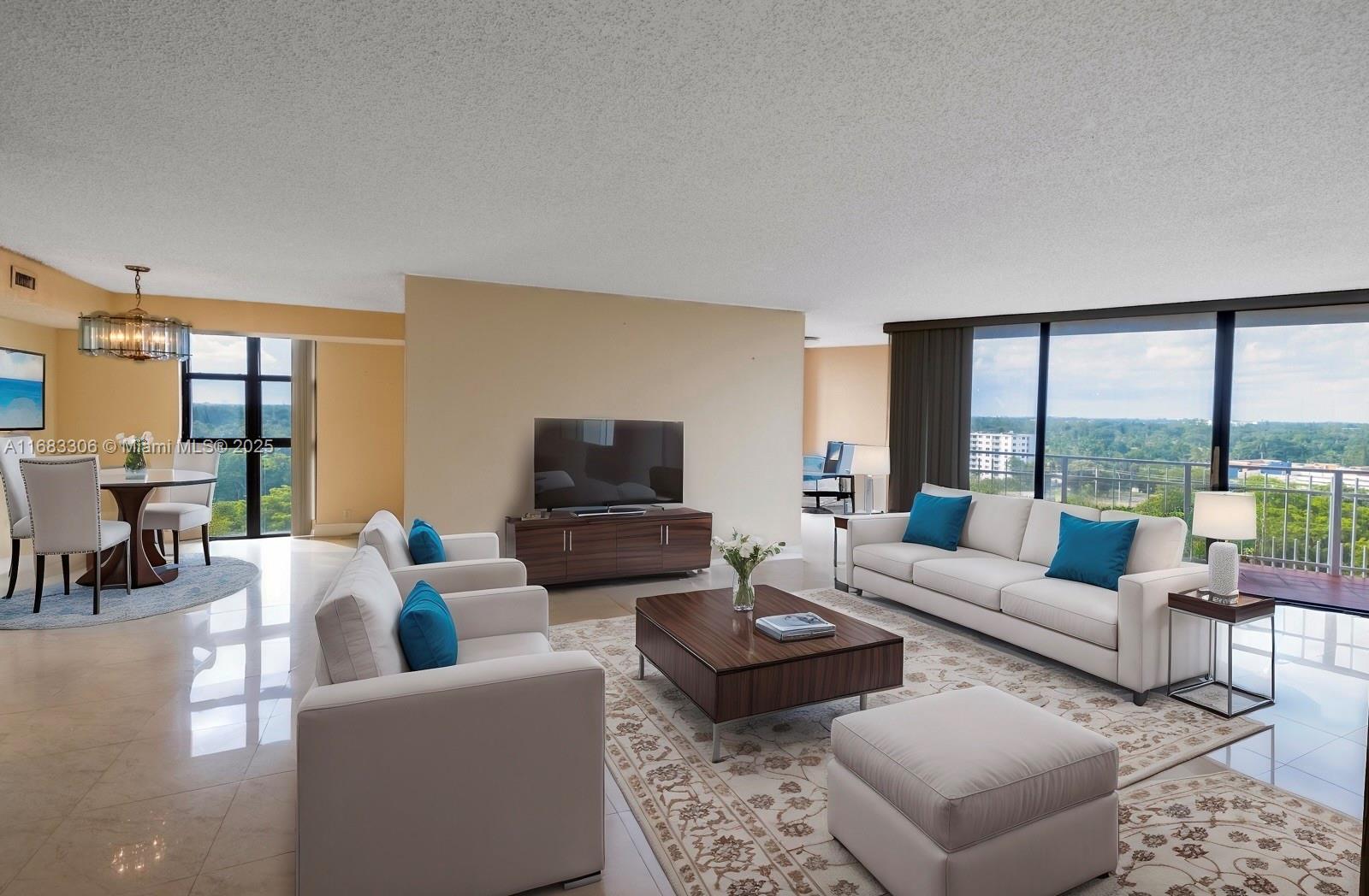 Property for Sale at 2000 Towerside Ter 1111, Miami, Broward County, Florida - Bedrooms: 2 
Bathrooms: 2  - $329,000