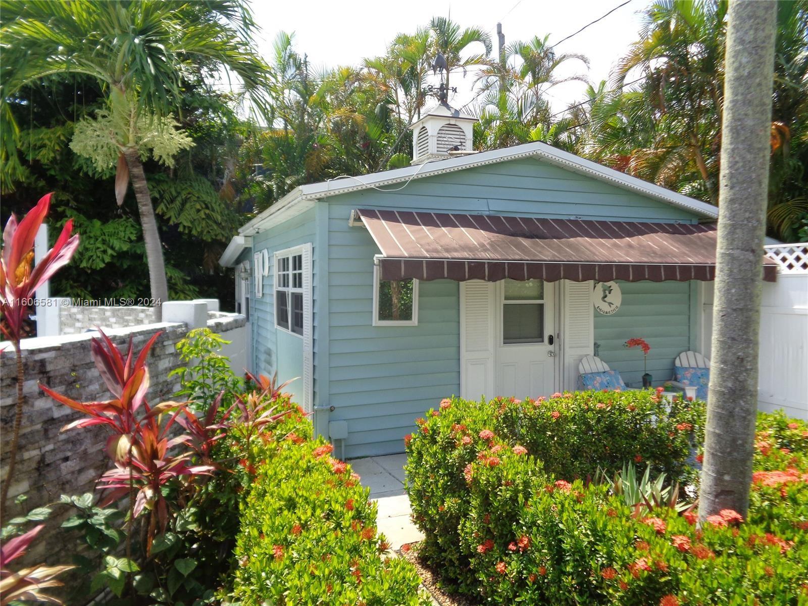 Rental Property at 65 Ne 24th St Cottage, Wilton Manors, Broward County, Florida - Bedrooms: 1 
Bathrooms: 1  - $1,750 MO.