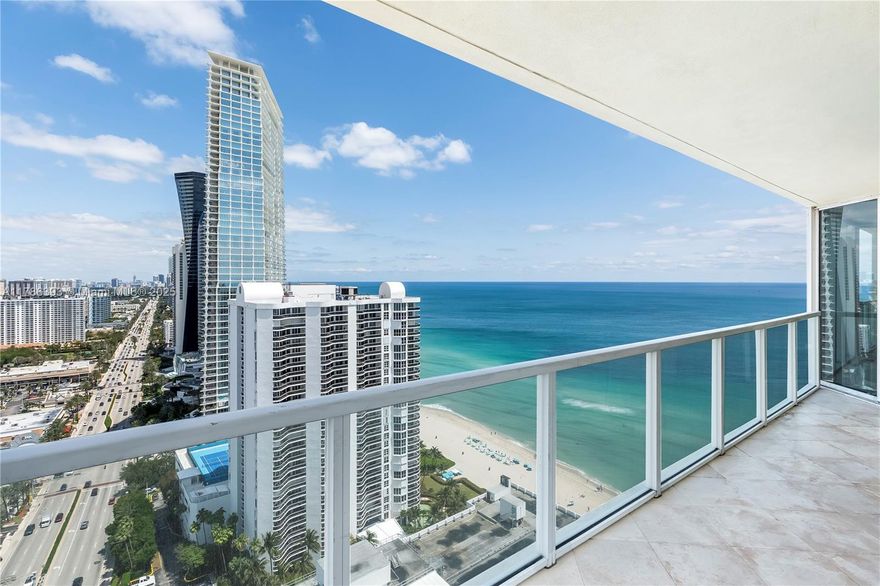 STUNNING 2 bedrooms and 2 Baths!! Large Living Room and open layout of kitchen! Master SUITE with wraparound balcony! Master bathroom with intercostal views, double sink, shower and tub separately. Split layout, second bedroom separately! Excellent finishing with marble floors, granite counters! INCREDIBLE VIEWS of OCEAN, Bay & Downtown Miami! Building allows 12 times rentals a year! Seller will be paying for special assessment at closing!