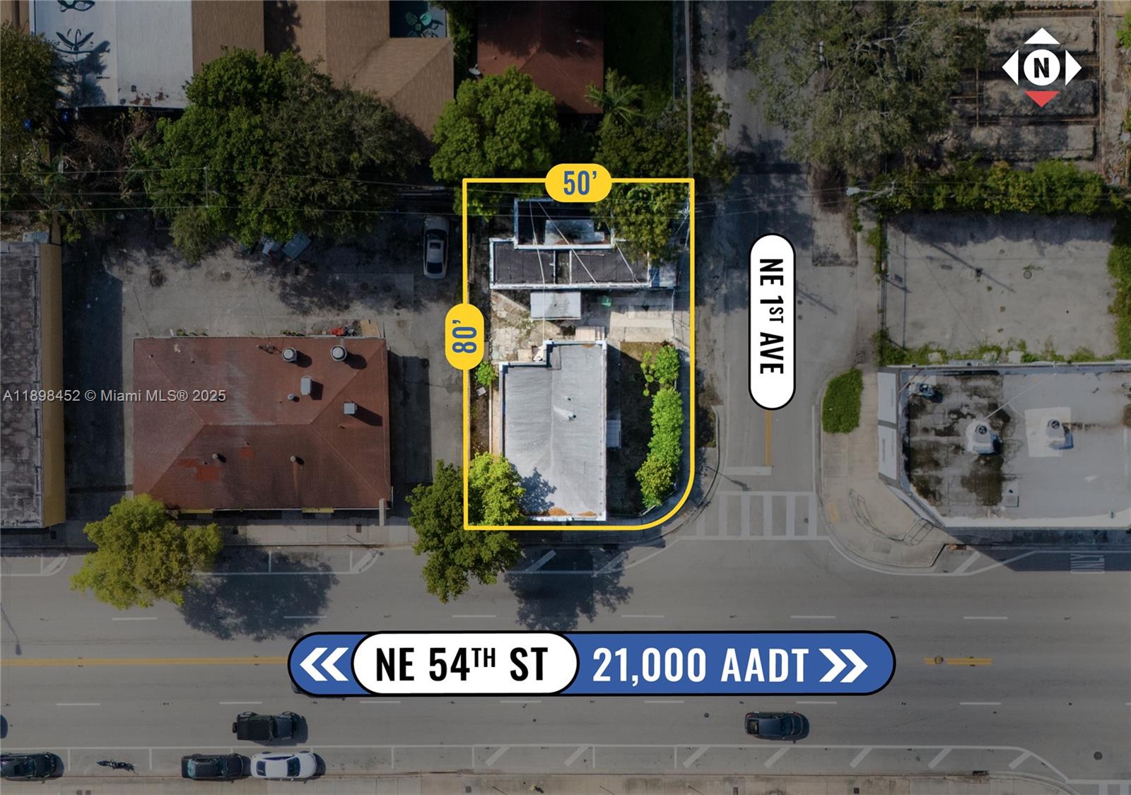 100 NE 54th St, Miami, FL, 33137/$895,000 4 100 NE 54th St