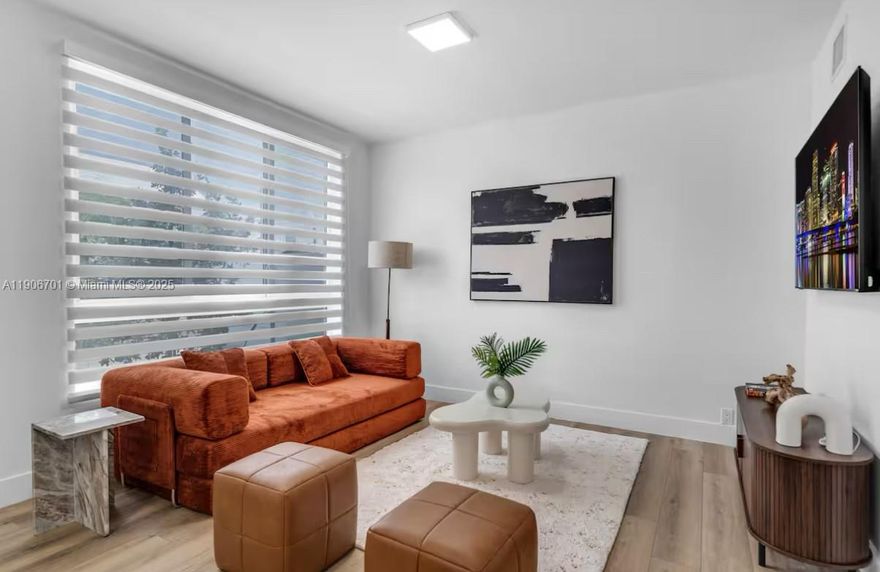 RAND NEW BEAUTIFUL DEVELOPMENT FULL FURNISHED - BE THE FIRST TO LIVE IN THE NEW HOME!  FIRST FLOOR!!M 2 BEDROOM 2 BATHROOM Apartment in prime location, one block to the Loan Depot Stadium and only 5 Minutes from Brickell. Amazing finishes all around with TOP of the line appliances like Big Size Samsung washer and dryer inside the unit *. MODERN open design, quartz countertops, electronic door lock, touch less bathroom faucets and high ceiling and more! Call this place your home. These modern units won't last. Please schedule your showings in advance.