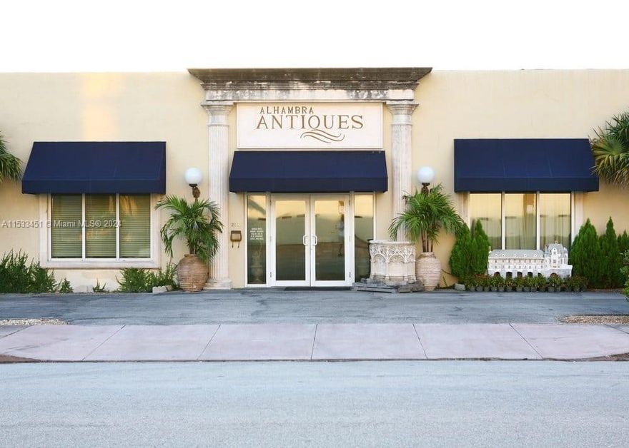 Rare opportunity to purchase free-standing building in the heart of Coral Gables. 10,000 SF lot in prime location on the NW corner of Salzedo Street and Palermo Avenue, directly across from new Mercedes Benz. 7275 SF industrial style building has 14 ft ceilings, polished concrete floors, on-grade roll up door, on-site parking, flexible floor plan.
 
Perfect for offices/retail or build to suit under new expanded mixed-use zoning rules. One block from Ponce Park and new Plaza development. Surrounded by new residential developments including Regency Parc, Alexan Crafts, The Village at Coral Gables.