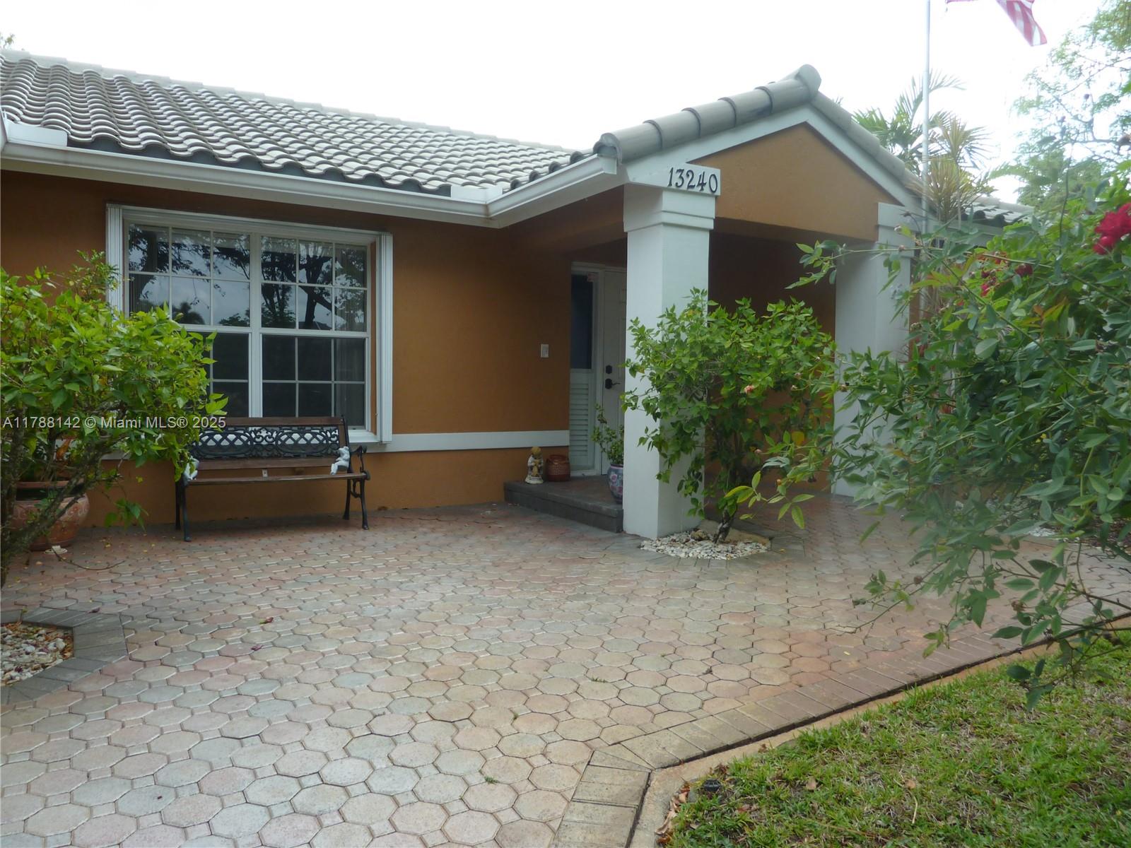 Property for Sale at 13240 Sw 20th St, Miramar, Broward County, Florida - Bedrooms: 3 
Bathrooms: 2  - $690,000
