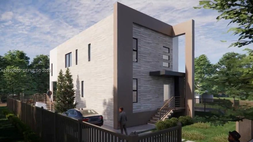 Stunning new construction luxury home in the heart of Miami. This modern 4-bedroom, 4.5-bath residence offers approximately 2,750 sq ft under A/C on a 6,300 sq ft lot, including an adjacent parcel. Designed for comfort and functionality, the first floor features one bedroom with an en-suite bath plus a powder room, open living areas, high ceilings, and smart-home readiness. The second level is highlighted by a spacious primary suite with walk-in closets and a spa-inspired bathroom, along with additional well-appointed bedrooms. Ideally located near LoanDepot Park, the future Miami Freedom Park soccer stadium, and just minutes from Brickell, Downtown, and Coral Gables. Estimated completion Spring 2026. Renderings are for illustrative purposes only.