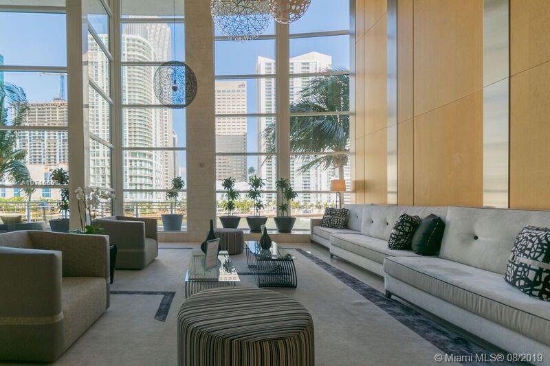 Great opportunity to lease this Carbonell unit with amazing view of Biscayne Bay and Miami skylines. This is a must see unit in Brickell Key. Great amenities including a very modern and renovated gym, basketball court, pool, etc. Great location, minutes away from Brickell City Centre and Down Town area. Perfect for those who enjoy peaceful living steps away from Miami's urban core. One parking space is assigned to this unit.