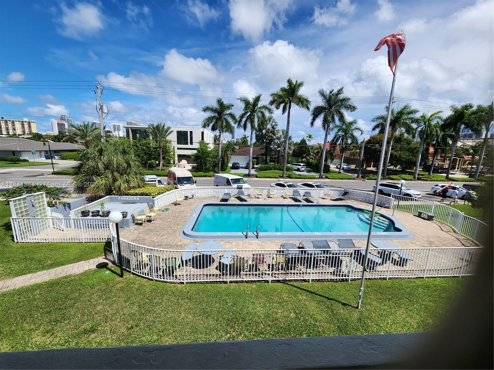 Amazing 1BR/1BA Apartment in a Gated Community in the Heart of Hallandale!
Walk to the beach and enjoy the convenience of this well-maintained community featuring a pool, laundry facilities, assigned parking, and storage. This first-floor unit overlooks the pool and is part of a charming 2-story building.
Key features include high ceilings, a separate kitchen, a full bathroom, and plenty of closet space. Perfect for investors—there are no rental restrictions!
Don’t miss this opportunity to own in a prime location with easy access to all that Hallandale has to offer.