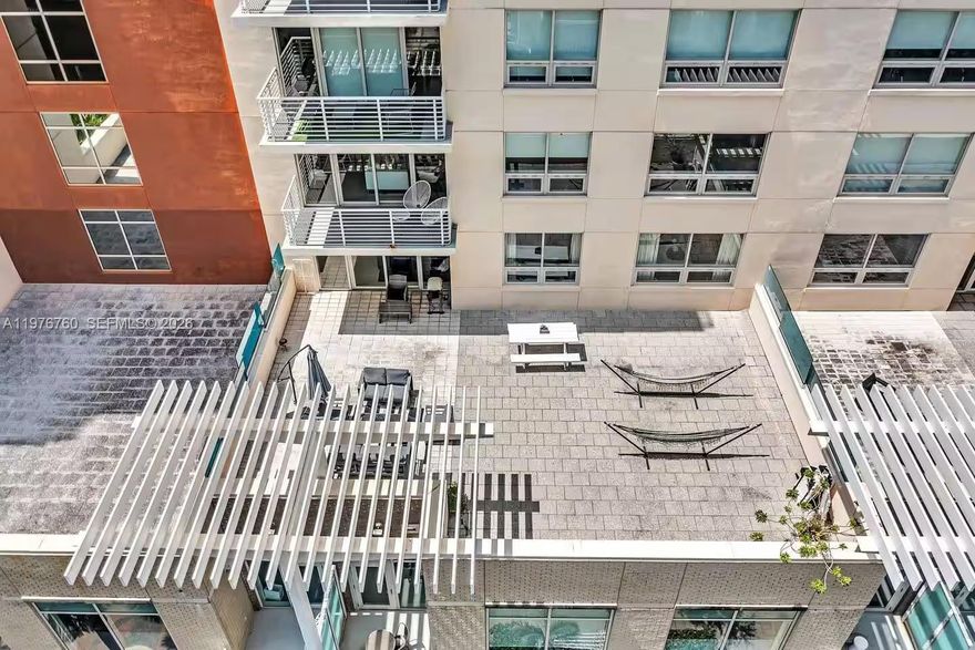 The unit is currently furnished and includes both indoor and outdoor furniture, which can be included at the same rental price. If the tenant prefers the unit without furniture, that is also an option.

The unit also includes one assigned parking space and a private storage unit located in the garage.