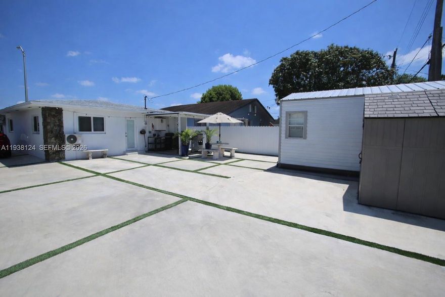 Well-maintained single-family home located in the heart of Hialeah. This detached residence features a functional layout with spacious living areas and ample natural light. Situated on a regular interior lot with approximately 6,075 sq ft, offering room for outdoor enjoyment, parking, or future improvements. Fenced yard for added privacy. Conveniently located near schools, shopping, major roadways, and public transportation. Ideal for owner-occupants or investors. No HOA. Easy to show.