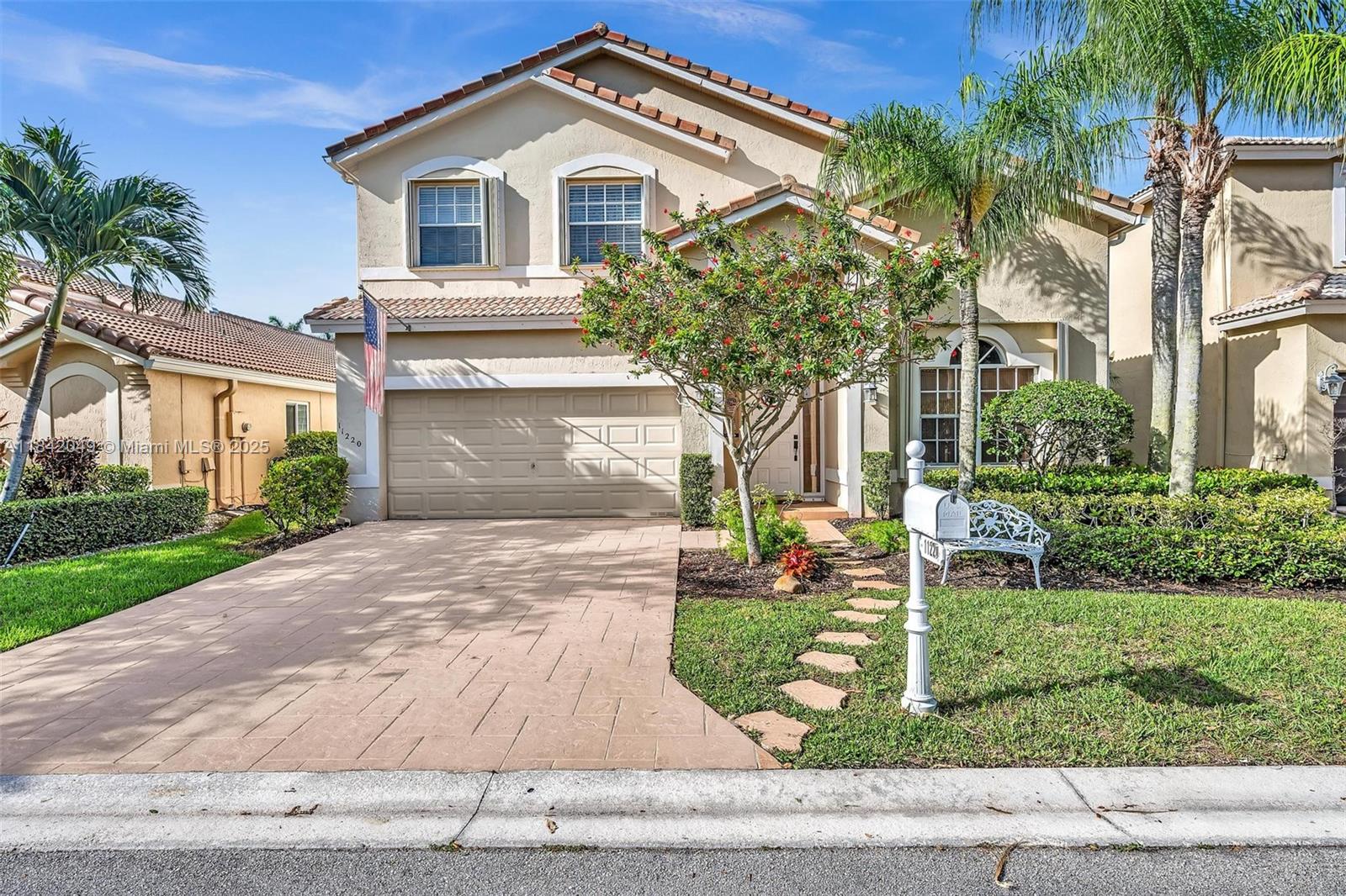 Welcome to this stunning home in the prestigious Sanctuary at Kensington community in Coral Springs. This charming single-family residence offers five spacious bedrooms and 3.5 bathrooms, with a bright and airy layout filled with natural light. The modern kitchen features high-end appliances and ample cabinet space. Generously sized bedrooms provide comfort and privacy, while the beautifully landscaped backyard includes a refreshing pool and space for a guest or pool house. A two-car garage and spacious driveway ensure plenty of parking. With a low HOA fee, top-rated A+ schools, and easy access to the Sawgrass Expressway, this home combines luxury and convenience. Best deal in the neighborhood—check the comps.