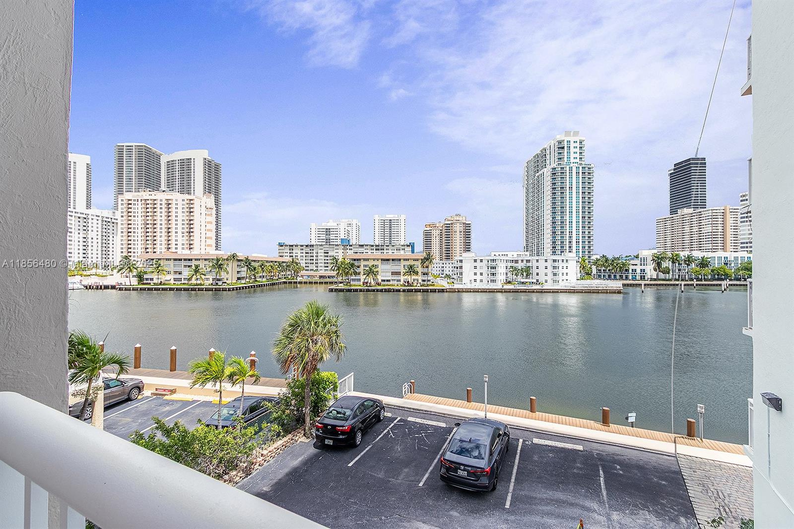 Bright and spacious 3BR/2BA corner unit with stunning views of the intercoastal and ocean! Fabulous layout is comfortable and perfect for entertaining. Hurricane impact windows/doors. Updated kitchen with granite counters, backsplash, Subzero refrigerator and recessed lighting. Oversized master bedroom with walk-in closet, renovated bathroom and glass encased shower. Guest bedroom office furniture with Murphy bed. Watch million dollar yachts cruise by from the ample balcony. Well maintained building has passed its 50 year Recertification and has no Special Assessments! 1 assigned parking space, additional parking available. Amenities include waterfront pool, BBQ area, clubhouse, game room, gym, sauna and more. Excellent location near the beach, restaurants, shops, supermarkets and more.