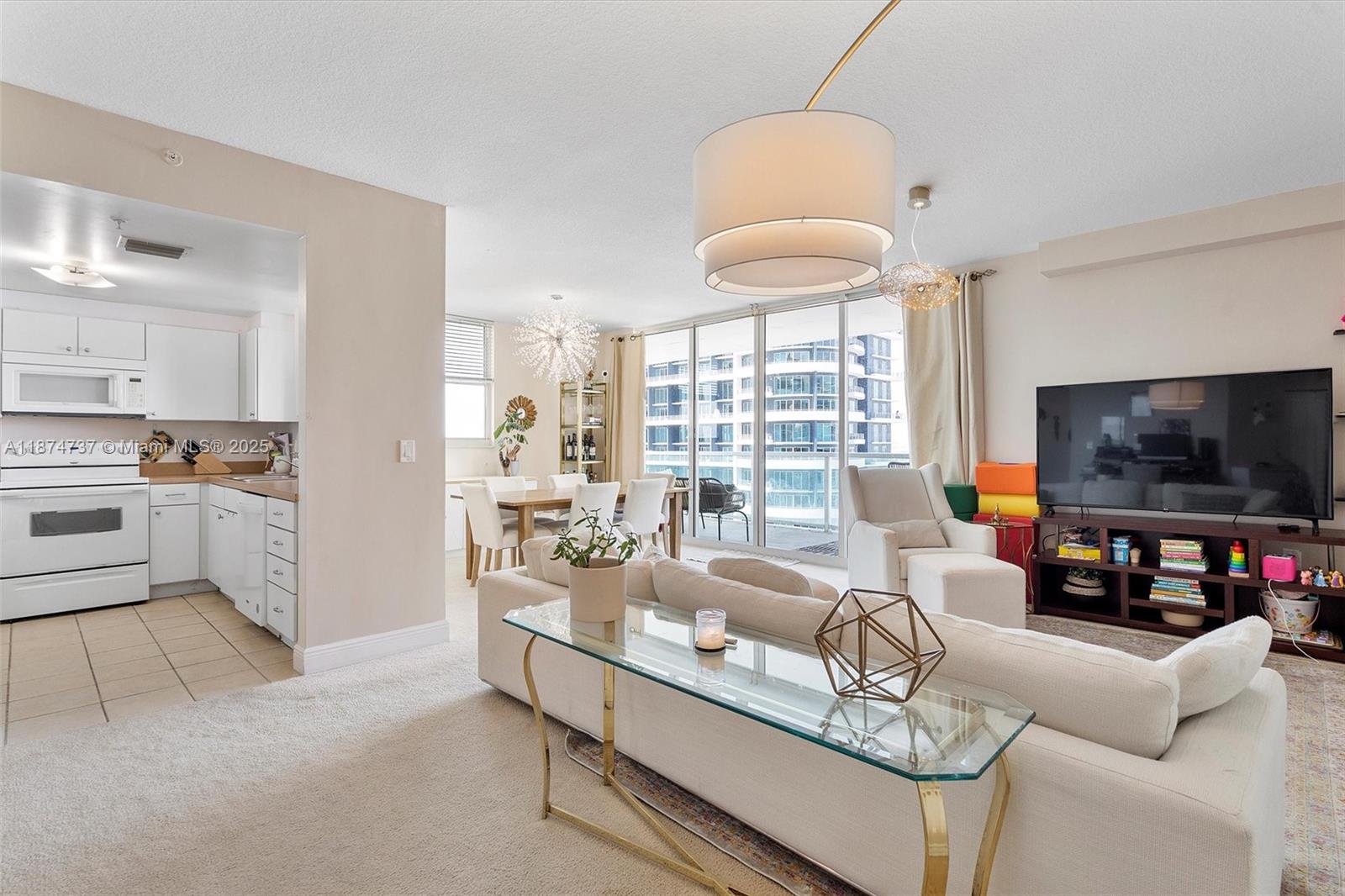 Largest 2 bedroom corner unit at the Vue in Brickell. Sought-after 01 line is over 1,250SF with a split floor plan and true laundry room. Carpet is in process of being replaced to brand new laminate floors! Enjoy a spacious wraparound balcony, providing breathtaking panoramic views of the Miami skyline and Biscayne Bay. 1 Assigned Parking on 2nd Floor and Valet Parking available. Wifi included. Amenities include a Fitness Center, 24-hour concierge and valet services. Enjoy the Brickell lifestyle - centrally located to restaurants, shops, supermarkets, Mary Brickell Village, Brickell City Centre, Metrorail & Metromover. Pool is under construction. No pets.