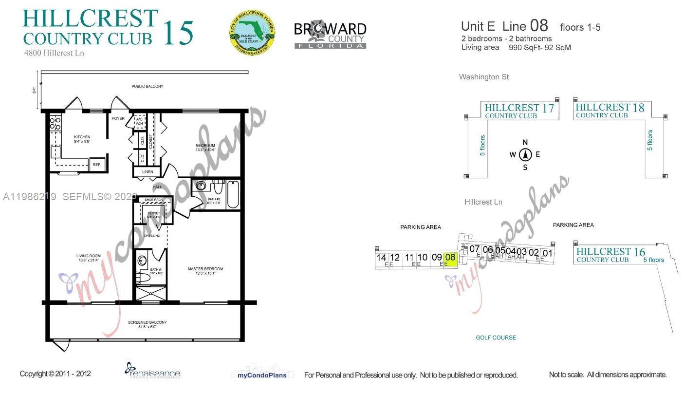 HILLCREST COUNTRY CLUB - Residential
