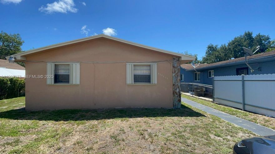 Discover the potential investment of  this well-maintained duplex at 8201 NW 6th Ave, Miami, FL 33150, featuring 2 units of 2 bedrooms and 1 bathroom each, perfectly situated in the vibrant Little River Highlands neighborhood. Separate meters and the convenience of washer and dryer. Each unit features tile flooring, central air conditioning and heating, and dedicated off-street parking for two cars. Nestled in Miami’s 33150 zip code, enjoy easy access to highways, Wynwood, downtown Miami, and amenities like grocery stores, parks, and public transit.