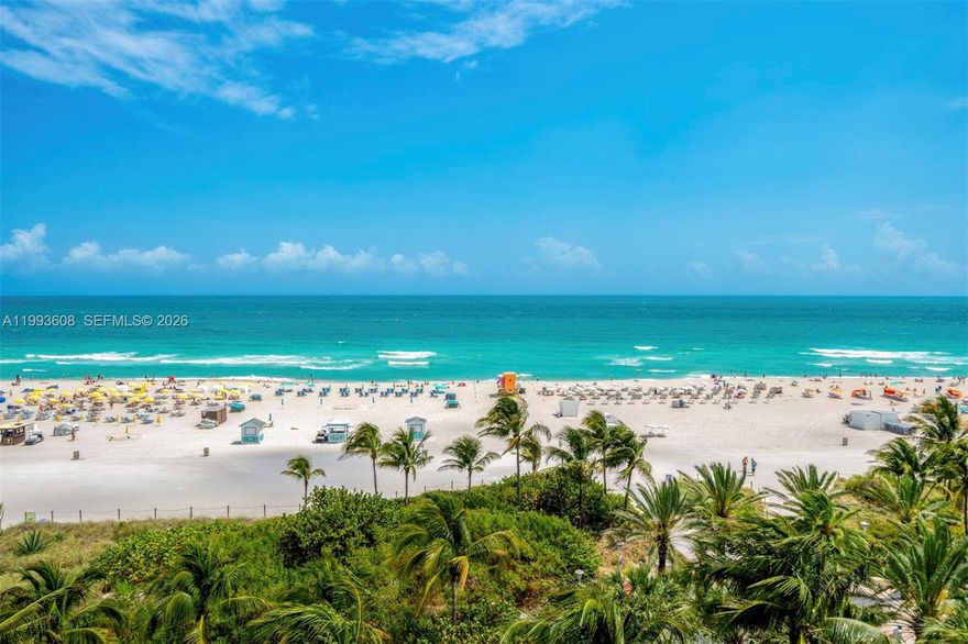 Experience breathtaking, unobstructed views of the Atlantic Ocean from this exceptional southeast corner 3-bedroom, 3-bathroom residence at 1500 Ocean. A true pioneer of luxury living in Miami Beach, this iconic building was masterfully designed by renowned architect Michael Graves.

Spanning over 2,300 square feet, this expansive home showcases an oceanfront primary suite with a spa-inspired bathroom featuring a separate jacuzzi tub and glass-enclosed shower. Elegant marble floors flow throughout, complemented by a beautifully appointed custom kitchen designed for both style and functionality.

As a premier full-service luxury building, 1500 Ocean offers an unparalleled lifestyle with 24-hour security, valet service, front desk attendant, and concierge. Residents enjoy a stunning oceanfront pool, a state-of-the-art fitness center with sauna and steam room, and exclusive access to a private beach.