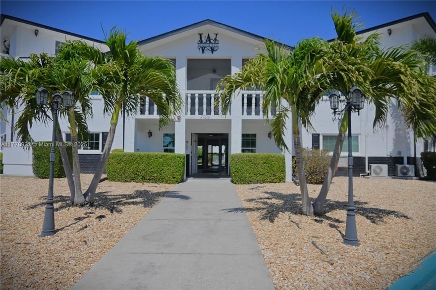 Prime location! Charming 2-bedroom, 1-bathroom condo, available now! Conveniently located in Fort Myers, blocks away from Edison Mall, Publix, Aldi, and other amenities. I-75, SW International airport and US41. Easy access to top-rated schools, including Fort Myers Elementary, Edison Park Middle, and Fort Myers High School. Enjoy the outdoors at Winkler Park, located just steps away! One assigned parking space and additional guest parking. Nice courtyard and community pool (temporarily unavailable). Water and pest control included.  Condo association fee is 150 per adult. No pets. Only First and Security deposit is required. Schedule your showing today!