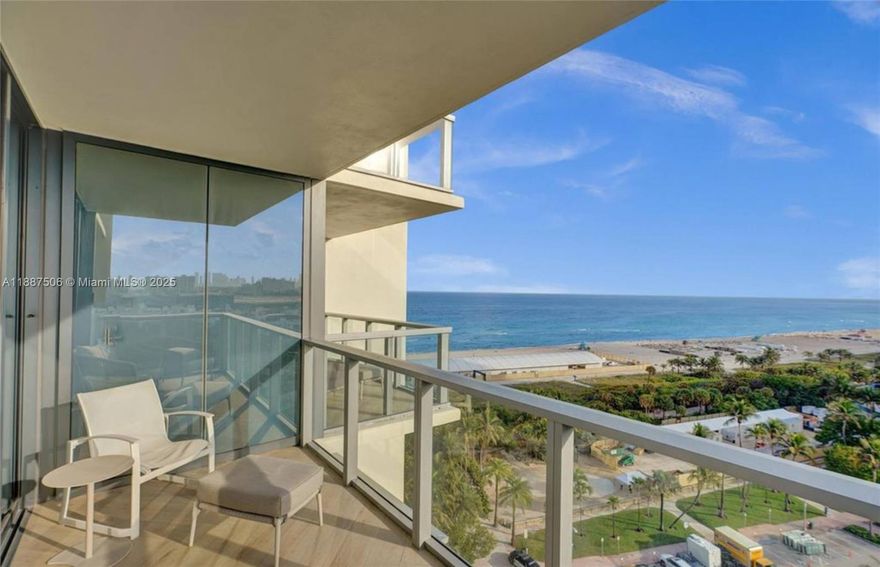 Beautifully renovated finished and furnished one-bedroom plus den with a king size lounge bed Oceanfront condo-hotel residence. Complete world-class hotel service and amenities, fabulous restaurants, incredible pool and cabanas. Truly the ultimate resort lifestyle in the heart of South Beach. Please call us for pricing and availability.