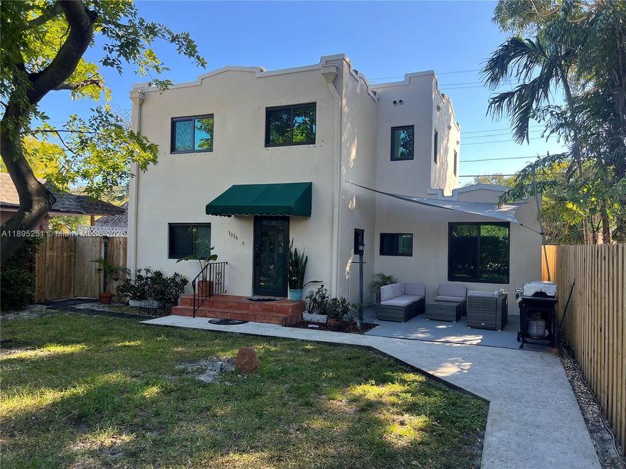 Charming and Spacious 2 Bed 2 Bath with Large Front Yard and Private Parking in front of the Duplex located in the Heart of Hollywood! Newly Updated Second Floor Unit offers the perfect blend of style and convenience. This Freshly Painted Home Features brand-new Hurricane-Impact Windows , Large Open Kitchen with Stainless, Lots of Common Areas, Tons of Storage, and comes Partially Furnished so it is Ready for Move-In!  Can be Rented Fully Furnished or can Remove Furniture if Needed. No HOA, Rapid Approval, Lots Of Parking Spaces! Close to Downtown Hollywood and Just 5 Minutes From Hollywood Beach! This Home Won't Last! Call Today! Water, Garbage, and Parking Included in Rent!