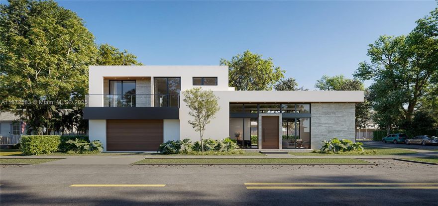 Steps from the Miami Design District Mall, this residence places world-class fashion, dining, and art at your doorstep while offering the privacy of a modern retreat. With 3,525 Total SF, 4 bedrooms, and 5 baths, the home is crafted for both luxury and everyday living.

A dramatic wide pivot entrance door and floor-to-ceiling high-impact glass windows create instant impact, while soaring 13-foot ceilings. The chef’s kitchen is equipped with premium Sub-Zero appliances, perfect for entertaining or daily use. A 2-car garage ensures convenience, and the property’s no flood zone status adds peace of mind.
This is modern Miami living—steps from Dior, Gucci, Pura vida, and Wynwood, yet set on a quiet residential street.

Home is currently under construction and will be complete in December.