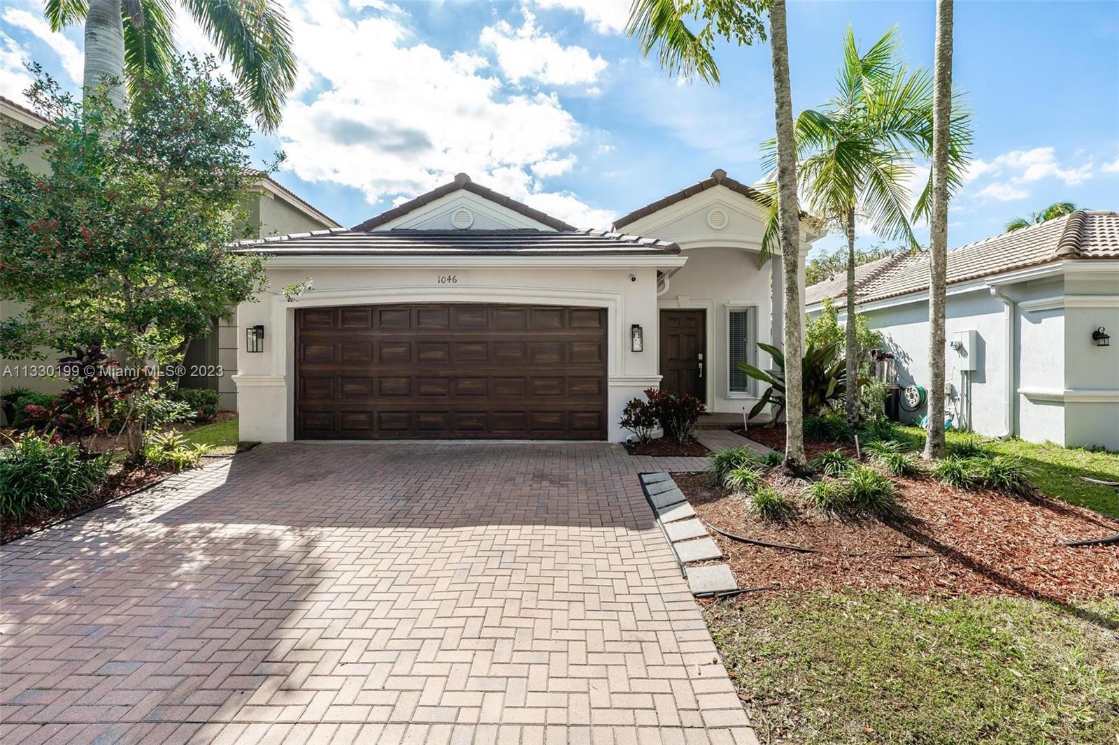 AMAZING OPPORTUNITY TO MOVE INTO THIS BEAUTIFUL 3 BEDROOM 2 BATH HOME WITH FENCED BACKYARD IN THE DESIRABLE COMMUNITY (GATED) OF SAVANNA WESTON. NEW KITCHEN, STAINLESS STEEL APPLIANCES, QUARTZ COUNTERTOPS. ENTIRE HOME IS FRESHLY PAINTED, LAMINATED FLOORS IN THE BEDROOMS AND TILE FLOORS IN THE SOCIAL AREAS, NEW ROOF, NEW BATHROOMS. ENJOY THE RESORT STYLE AMENITIES WITH 3 POOLS WHICH INCLUDE KIDS POOL, WATER SLIDE, MINI GOLF, SOCCER/BASKETBALL FIELD, CLOSE TO A- RATED SCHOOLS. LAWN IS INCLUDED IN THE RENT. SMALL PETS ALLOWED SUBJECT TO OWNER'S APPROVAL. NO HOA APPROVAL REQUIRED.