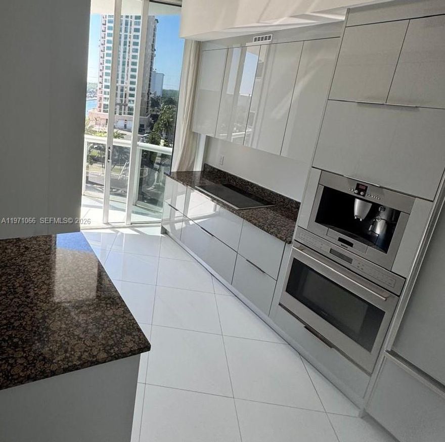 Beautiful 2-bedroom, 2-bath residence in Trump Tower II, located at 15901 Collins Ave #505, Sunny Isles Beach. This bright and spacious 1,435 SF unit features panoramic Intracoastal and city views from every room. The open kitchen has been fully updated with  BRANDED-NEW contemporary cabinetry, stainless steel built-in appliances, black stone countertops, and floor-to-ceiling windows that bring in abundant natural light. The unit also offers white porcelain flooring throughout and well-maintained bathrooms.

Enjoy resort-style living in a premier oceanfront building with direct beach access and full-service amenities. Conveniently located near shopping, dining, and major highways.

Offered at $4,950/month — reduced for quick rental.