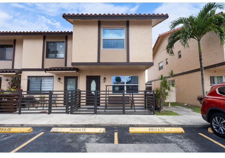 Beautiful 3-bedroom, 3-bath townhouse in the heart of Hialeah! This spacious and bright unit features tile flooring throughout, an open-concept living and dining area, and a renovated kitchen with stainless steel appliances. Enjoy private outdoor space perfect for relaxing or entertaining. All bedrooms are generously sized, and each bathroom is tastefully updated. The community offers a clubhouse and low monthly fees. Please note: The association does not hold reserves; therefore, only conventional financing with a minimum of 25% down payment is accepted. Conveniently located near schools, shopping, and major highways. Don’t miss this opportunity!