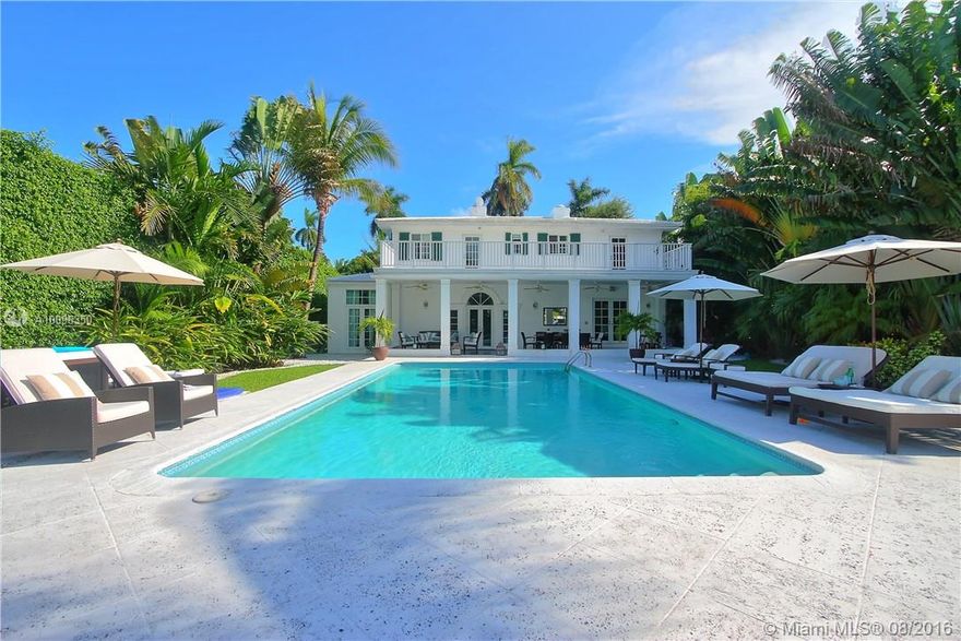 DEAL DEAL DEAL!!! Exclusive Sunset Island 4. Ideal location within walking distance from Lincoln Rd and vibrant Sunset neighborhood. Large front garden, impact windows and doors, 3 bed/2 bath up 1/1 downstairs, tv room and maid's quarter. Many original details  2 car garage The covered patio by the pool accommodates both sitting and dining areas. Private dock and lift . 75' on the canal needs a bit of TLC Bring offers!