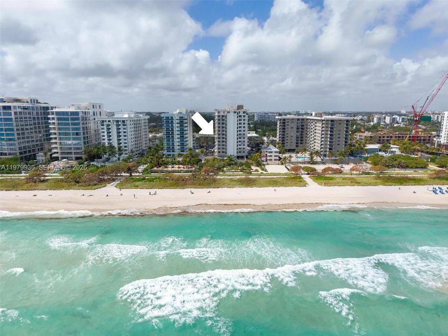 Opportunity knocks at the desirable Surfside shoreline. Transform this all-pink classic into a modern Surfside showpiece. This 1-bedroom, 1-1/2 bath condo is ready for a full renovation, offering the perfect canvas to create your dream beach retreat or a smart investment property in one of Miami’s most sought-after neighborhoods.  Located in the Four Winds, a boutique oceanfront building that offers direct access to the beach, 24/7 security, an oceanfront pool, on-site management, and laundry facilities on every floor. Positioned just minutes from Bal Harbour Shops and steps from the world-class Four Seasons Surf Club, the building is also close to shopping, dining, houses of worship, and the Surfside Community Center with its pools, programs, and activities. Zoned for A-rated schools.