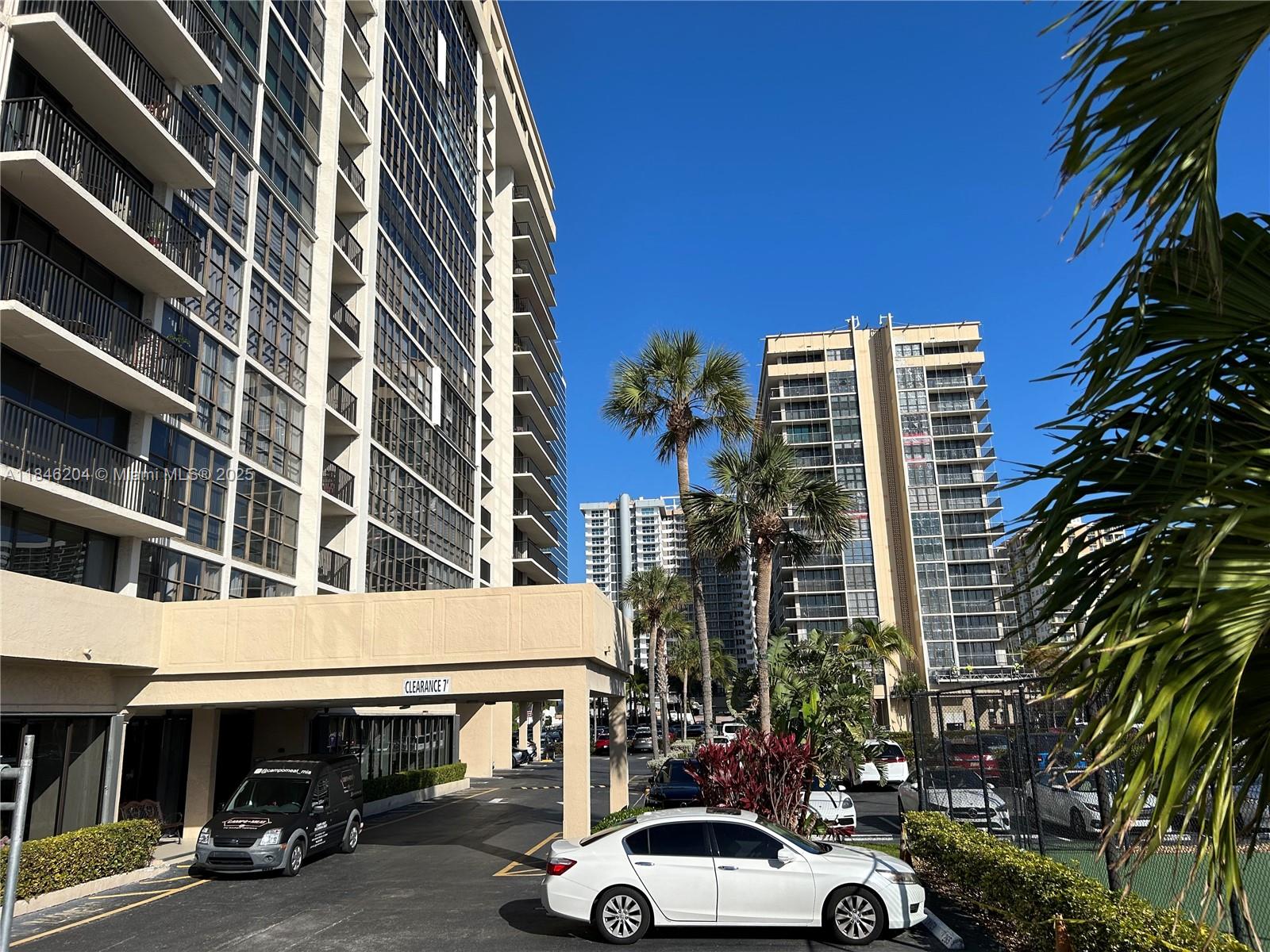 PARTLY FURNISHED. One bedroom with the DEN closed-in CONVERTED into bedroom/office. 2 FULL BATHS. Upgraded apartment and the building. Panoramic views of the intracoastal and ocean from all the rooms, windows are floor to ceiling and wall to wall. Pool is on the intracoastal, tennis courts, bike room, billiard and table tennis room, and great equipment for GYM with all the windows. Fenced-in community, plenty of guest parking. INCLUDED: Cable/Internet, water.