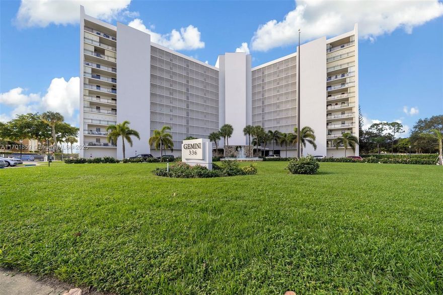 Savor magnificent sunsets, water and golf course views from the balcony of this 2/2 condo unit in the Gemini located in North Palm Beach where convenience merges with beauty. Best of all, the Gemini has been renovated top to bottom!  Unit #308 features several updates and awaits you to call it your sunshine home!  Easy to see. Tenant's lease expires end of February 2025. No assessments.  This building has passed the Milestone Inspection.  Vibrant community. Pet friendly! Manager on-site, daytime receptionist, security system, gated parking, dog run, billiards room, social/community room, car wash, bike room, pool overlooks intracoastal, exercise rooms, library, tiki hut, bocci, grills and picnic tables l overlooking ICW & NPB Golf & Country Club. Charging stations & more!