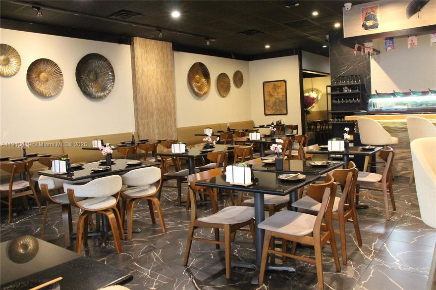 30 Year old Sushi Restaurant for sale.  remodeled in 2023.  Lunch / Dinner.  Sushi.  Hot and Cold menu.  Wine and Beer.  FULLY operational and with Excellent staff.  Will help train and adjust if desired.   Please contact for more info.  will answer any questions and gladly show.