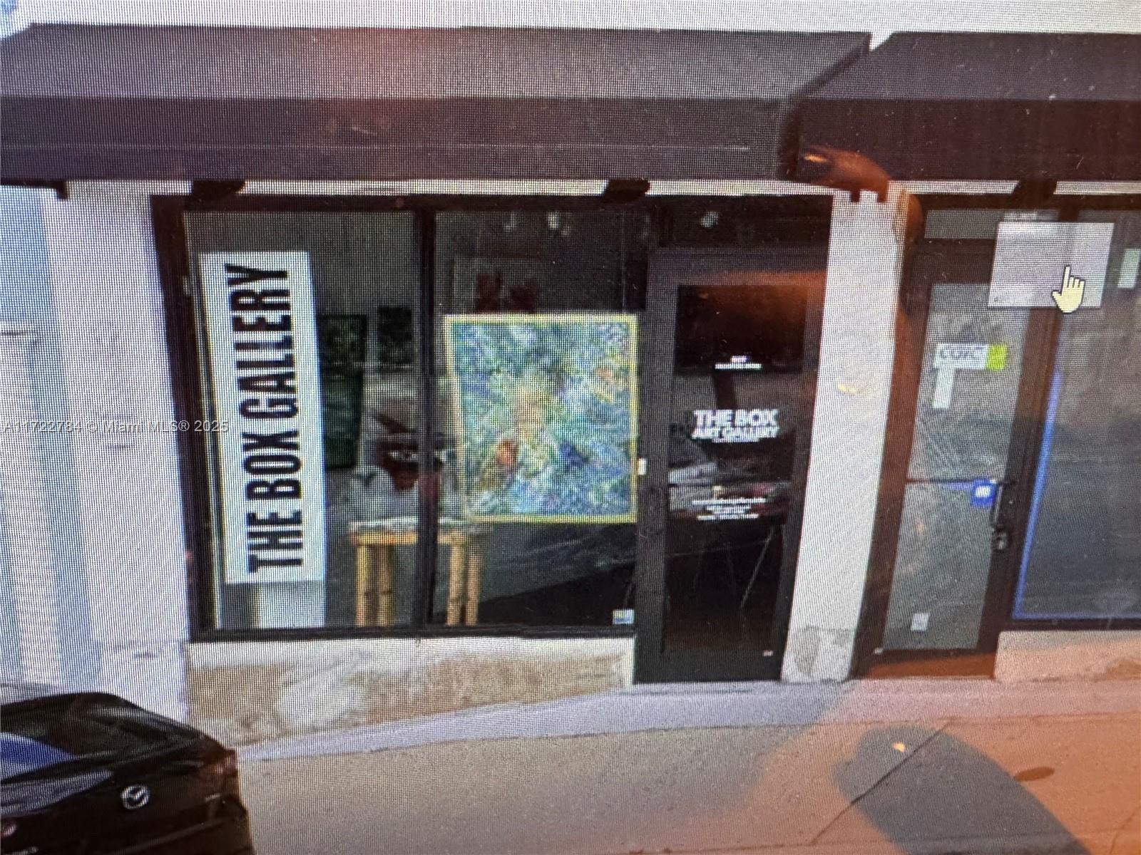 The Box Art Gallery/Studio a Turnkey Business located at 809 Belvedere Rd.( West Palm Beach ) opportunity for artist, galleries, designers, etc... This store front art/gallery/studio has a private bath, alarm system with cameras (inside & outside, wet bar, state o the art lighting, hanging system and much more.
The business owner is asking for $15,000.00 for business, office contents and goodwill.
Rent is presently $3,300.00 monthly - A new lease needs to be renewed with McCabe Development, LLC. (property owners). The new lease will remain $3,300.00 a month.