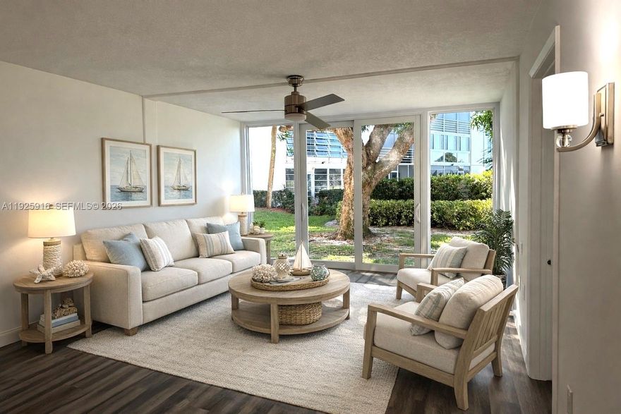 Seller motivated ... IMAGINE LIVING SURROUNDED BY NATURE!
Be the first to enjoy this completely remodeled, legally permitted garden-view condo in the heart of Coconut Creek. Ground-floor unit located directly in front of the community pool—no elevator needed for added comfort and convenience.

This HOPA-verified 55+ community offers a 2-bedroom, 2-bath residence featuring impact-resistant patio doors, a fully enclosed balcony (100% legally permitted), and 962 sq ft of thoughtfully updated living space.

Highlights include:

High-quality vinyl flooring throughout

Brand-new kitchen with quartz countertops and backsplash

Top-of-the-line appliances

Beautifully remodeled bathrooms with new showers, sliding glass doors, and toilets

Spacious master walk-in closet

New blinds, fresh interior paint, and window treatments in bedrooms

Enjoy resort-style amenities: indoor and outdoor pools, clubhouse, tennis courts, bocce, game room, dance and activity rooms, and community transportation. On-site property manager.

Truly a move-in-ready, fully renovated home in a prime location.