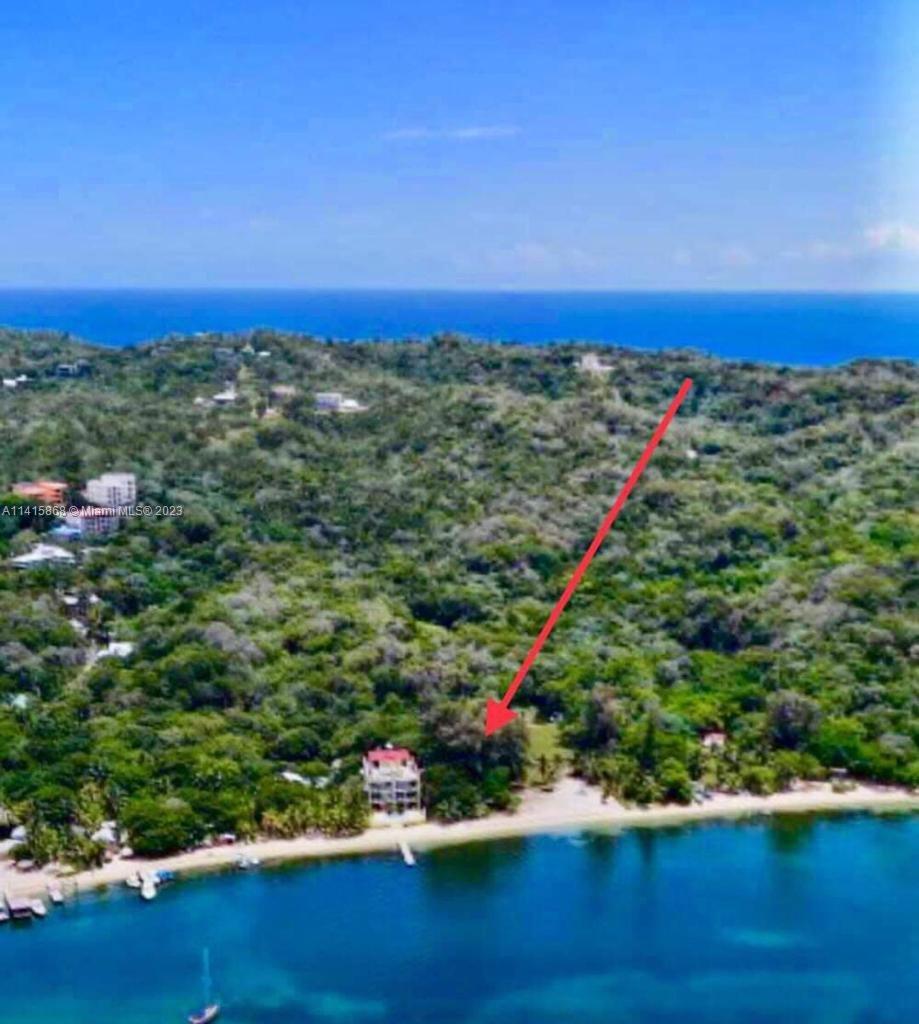 Roatan Island at Caribbean, Honduras